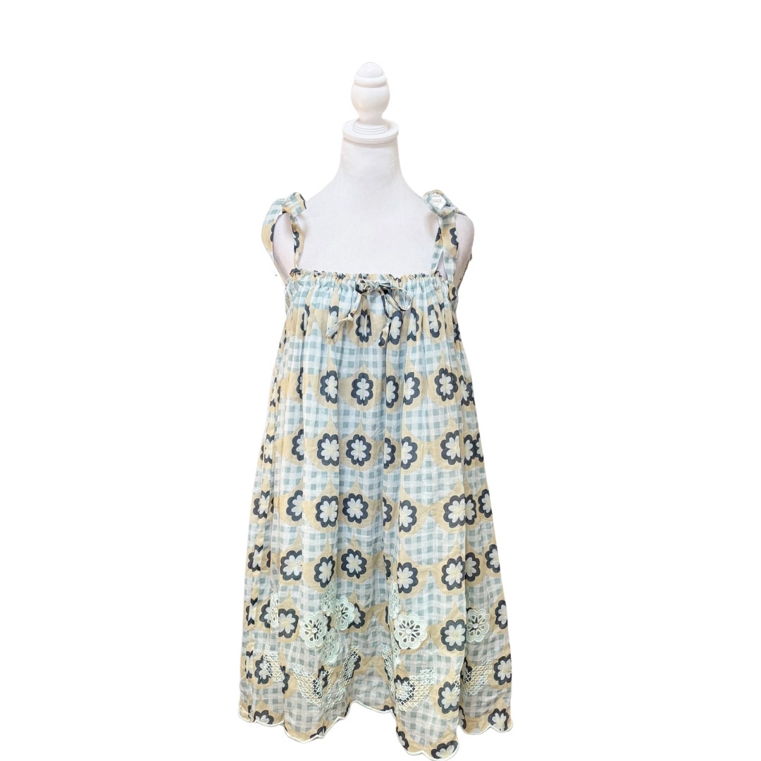 Innika Choo Cotton Mini Dress 2 Nwt Blue — image 2 of 8